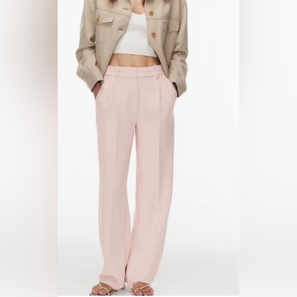 Wilfred Effortless Pants pale pink size 6 T